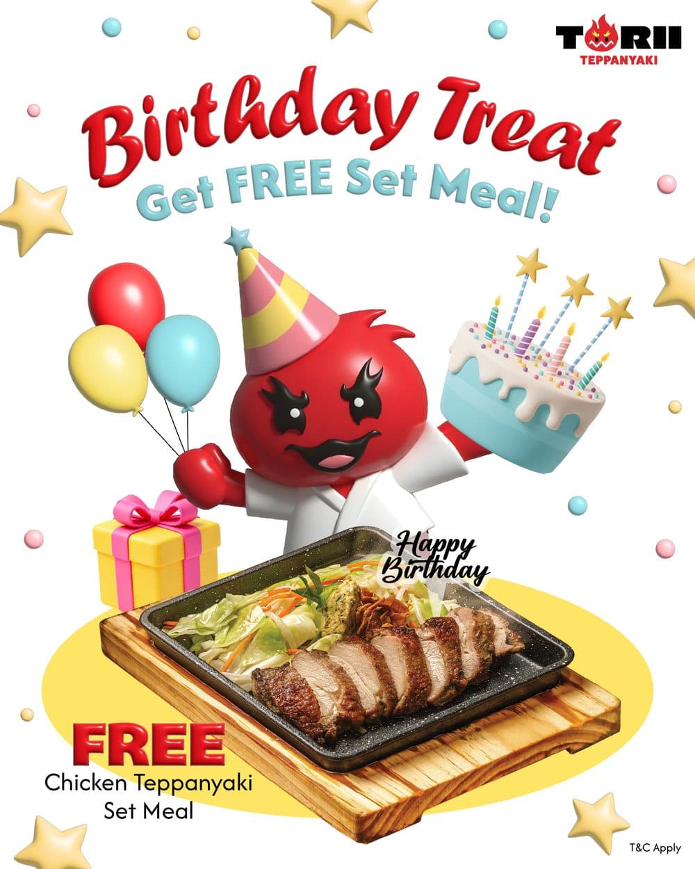 Birthday Treat promotion