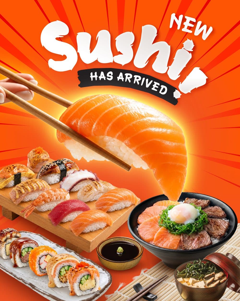 Sushi promotion