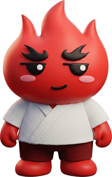 Chef Kaji, the Torii mascot