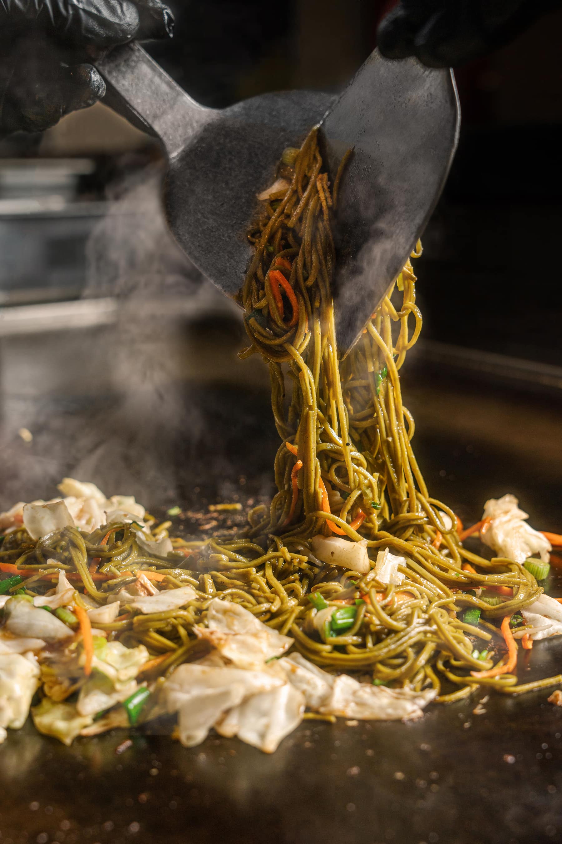 Noodles at Torii Teppanyaki