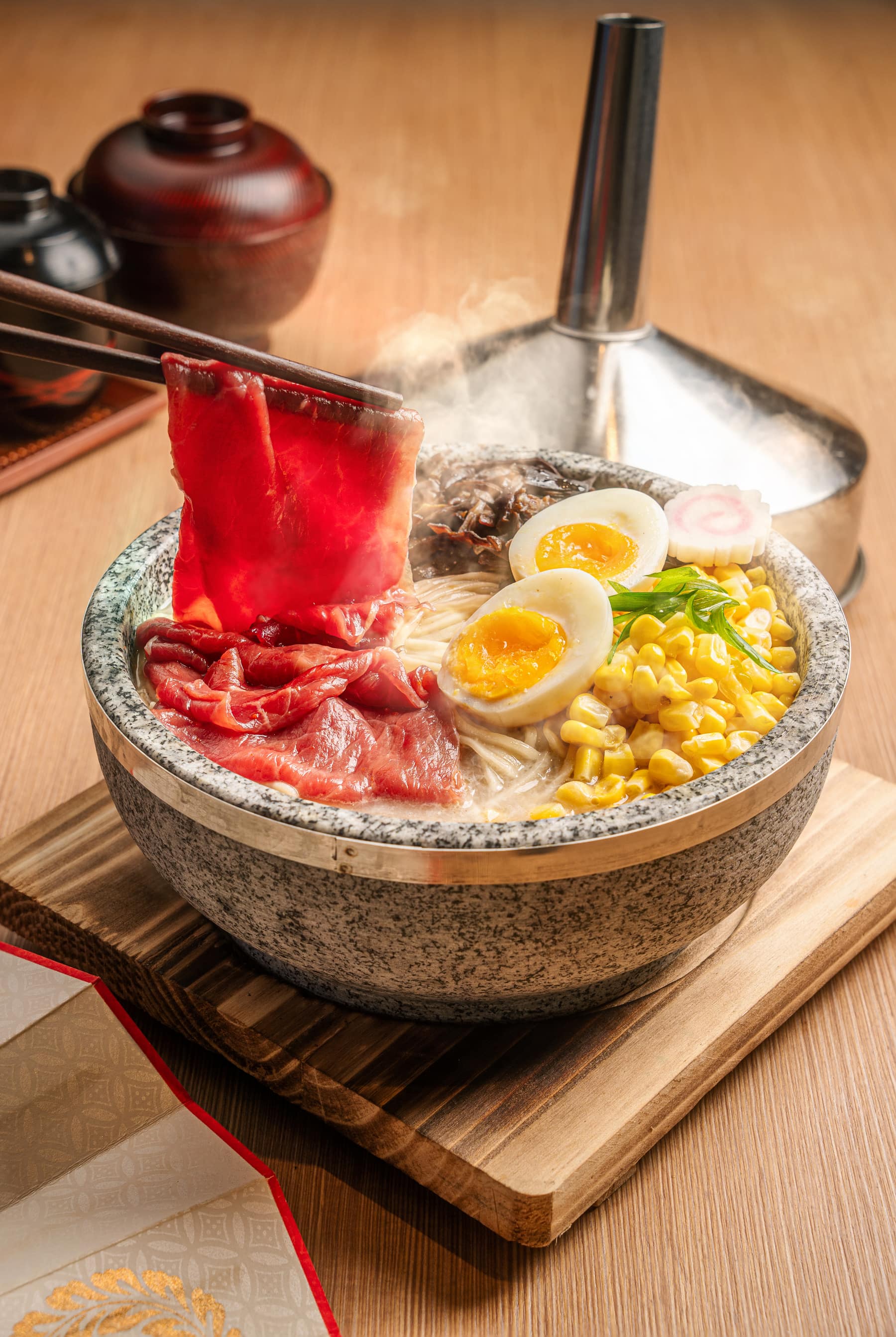 Volcano Ramen at Torii Teppanyaki