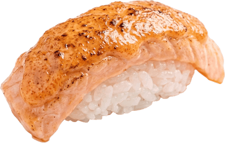 Salmon Spicy Mentai Sushi