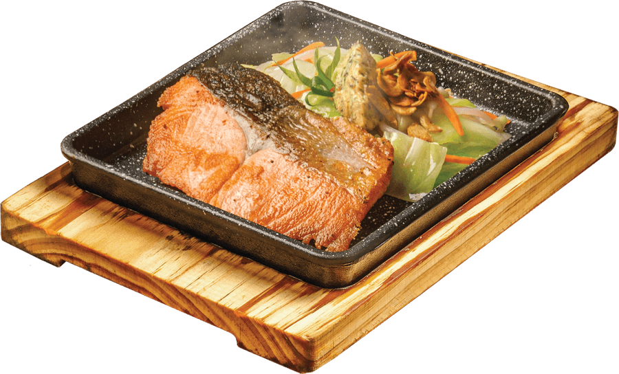 Salmon Teppanyaki